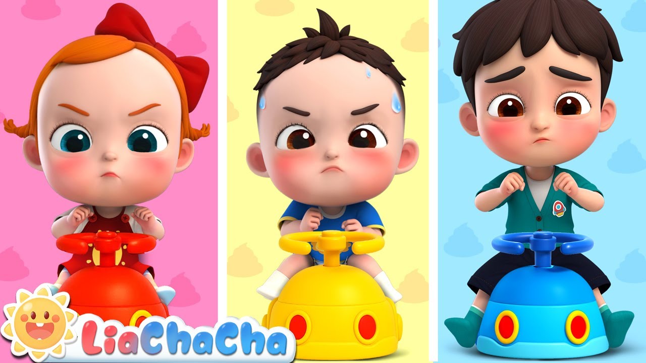 Happy Tummy Time | EP182 | Healthy Habit Song | Potty Training Song | LiaChaCha Nursery Rhymes
