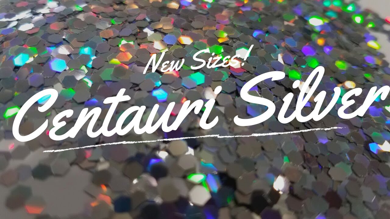 Centauri Silver Holographic Glitter