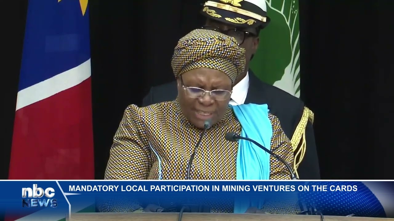 Mandatory local participation in mining ventures on the cards - nbc