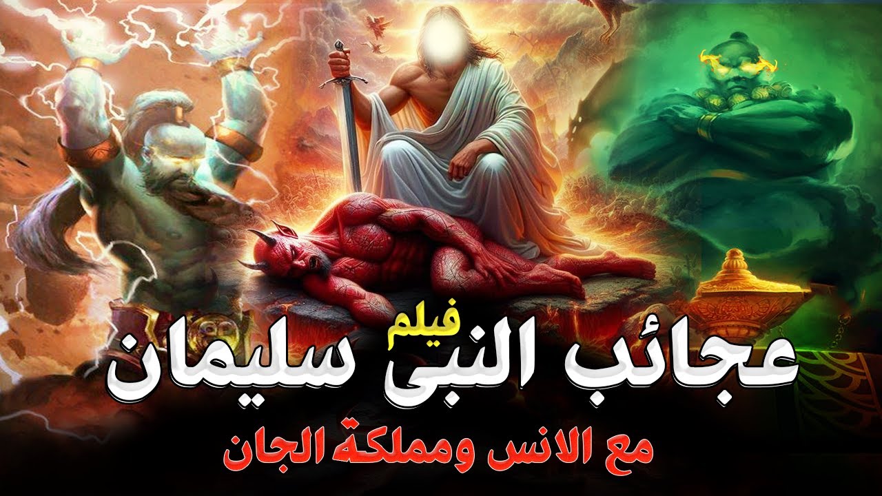 قصص الانبياء | فيلم عجائب النبي سليمان مع مملكة الانس والجان ! ولماذا ذبـ,ـح سليمان الخيل المجنحة ؟!