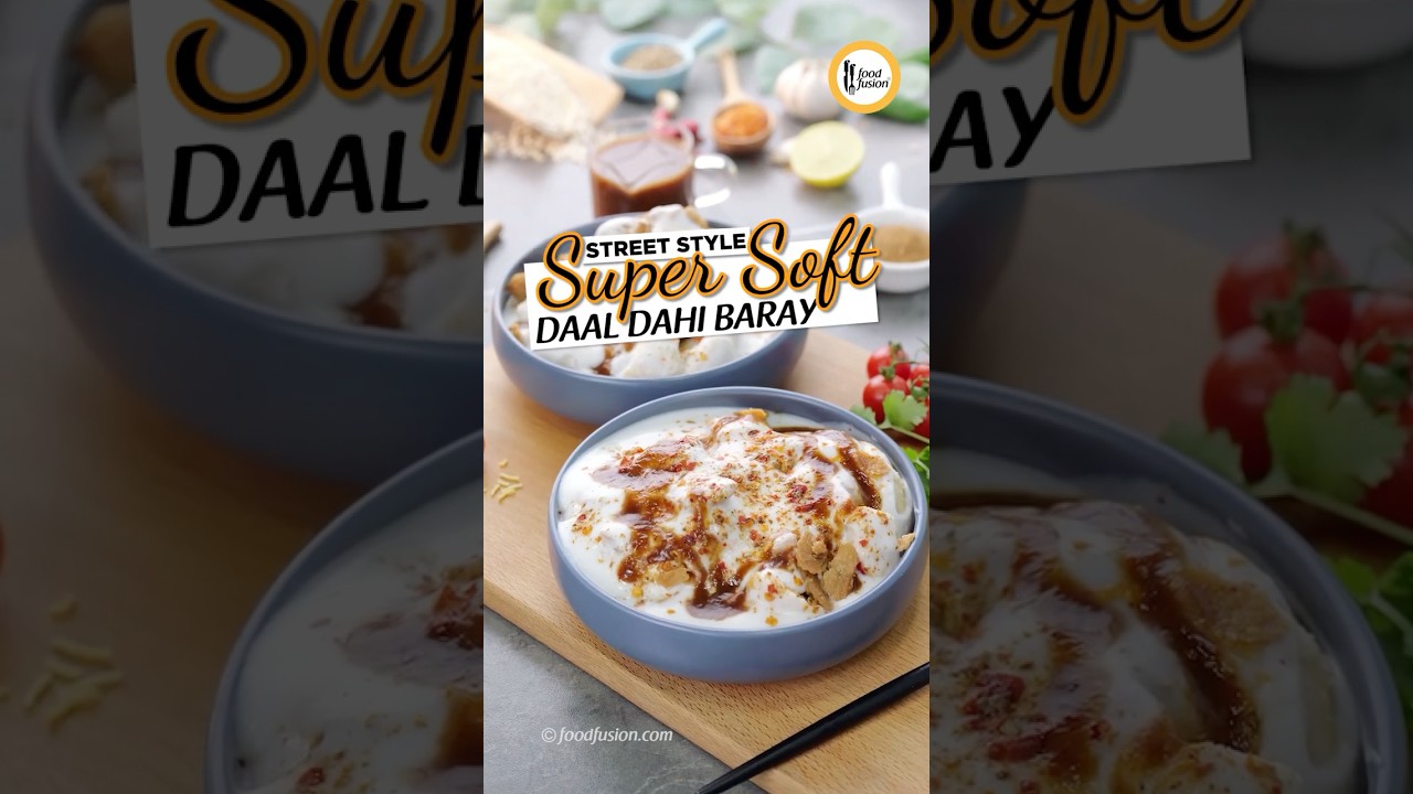 Street Style Super Soft Daal Dahi Baray 👉 Make & Store Recipe by Food Fusion