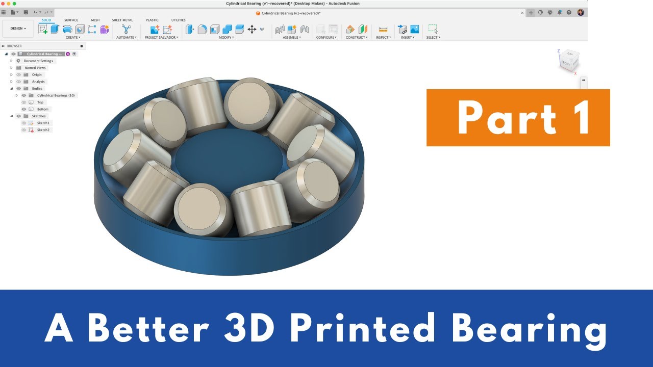 A Better 3D Printed Bearing