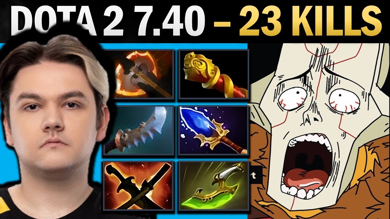 Джаггернаут, профессиональный керри, 23 убийства и Шив — геймплей Dota 2.
