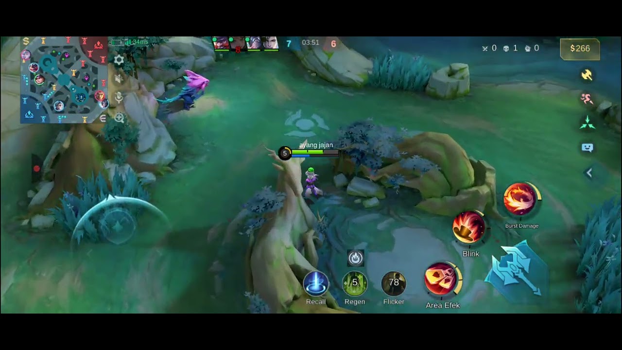 Main renk pake hero Harly #renk #harly #mobilelangend #hero #renks 