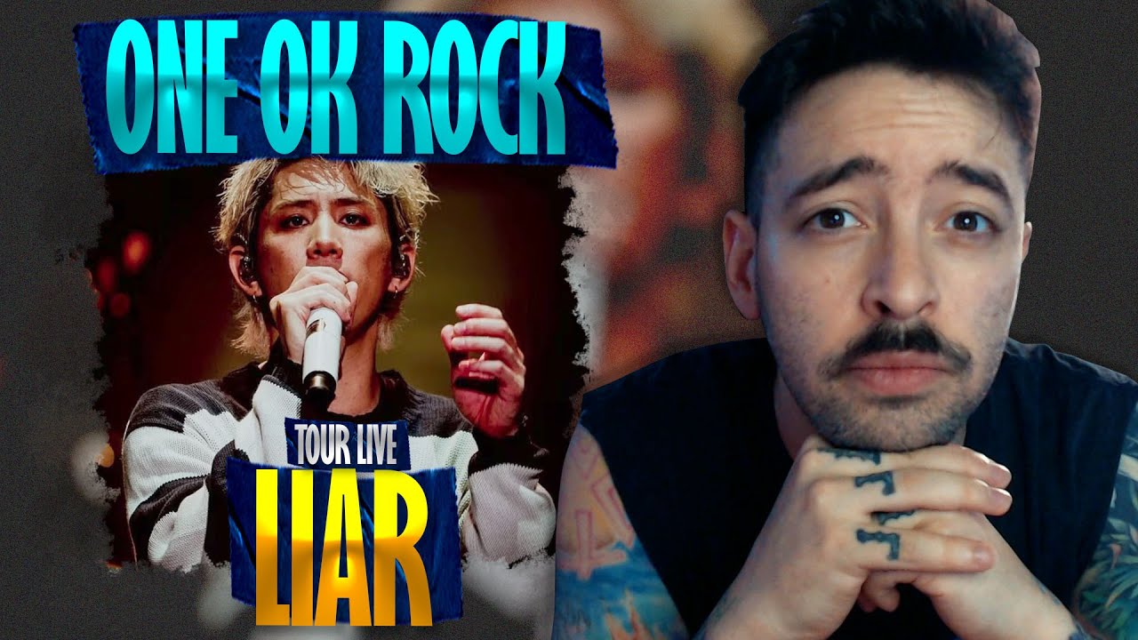One Ok Rock - Liar (концертный концерт) | РЕАКЦИЯ | Заключительное сообщение великолепно! Моя нов...
