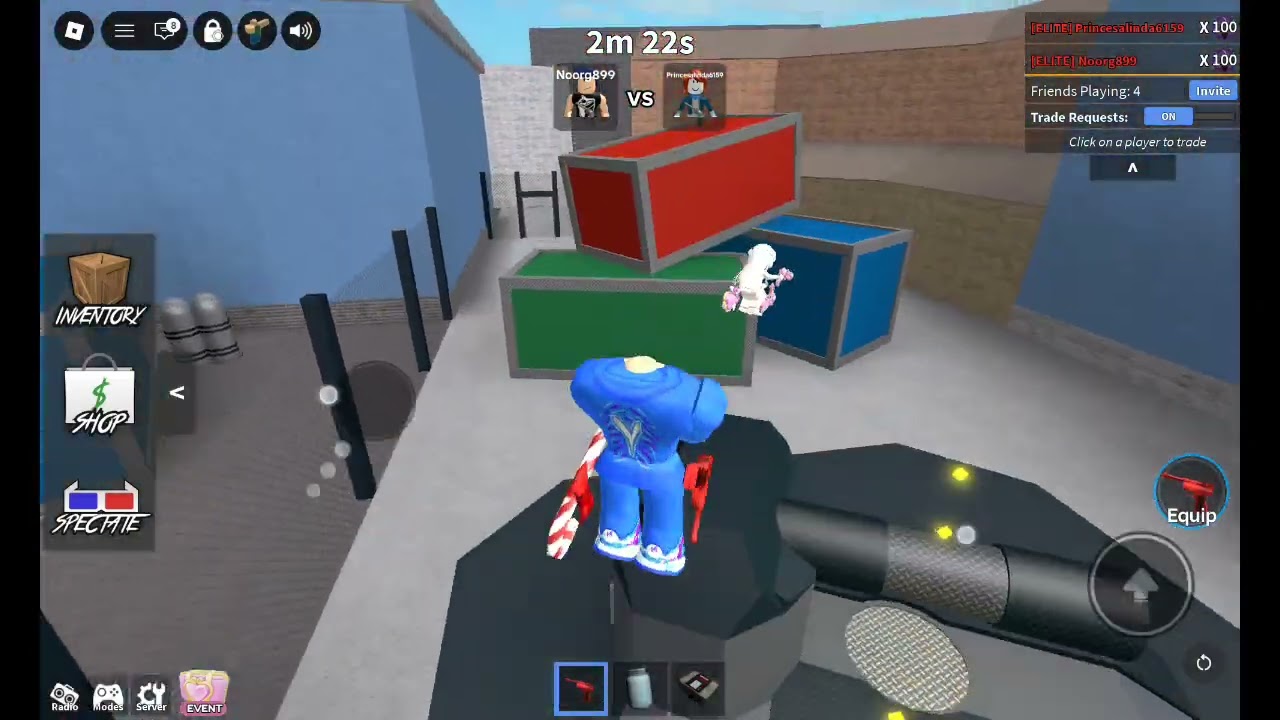 1v1 com minha irmã mais nova 