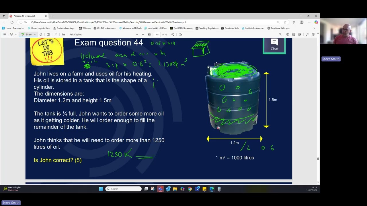 Maths Workshop Revision 5
