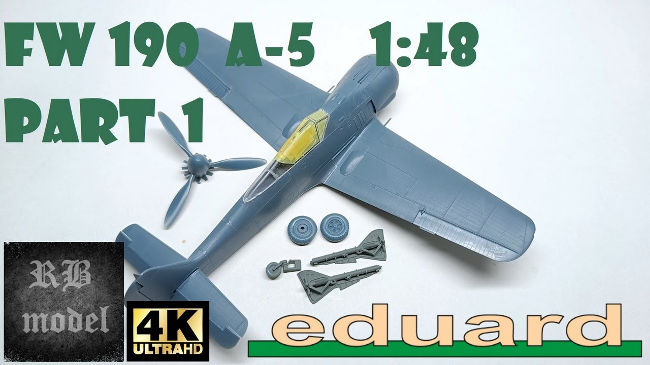 FOCKE-WULF  FW190 - EDUARD 1/48 - PART 1