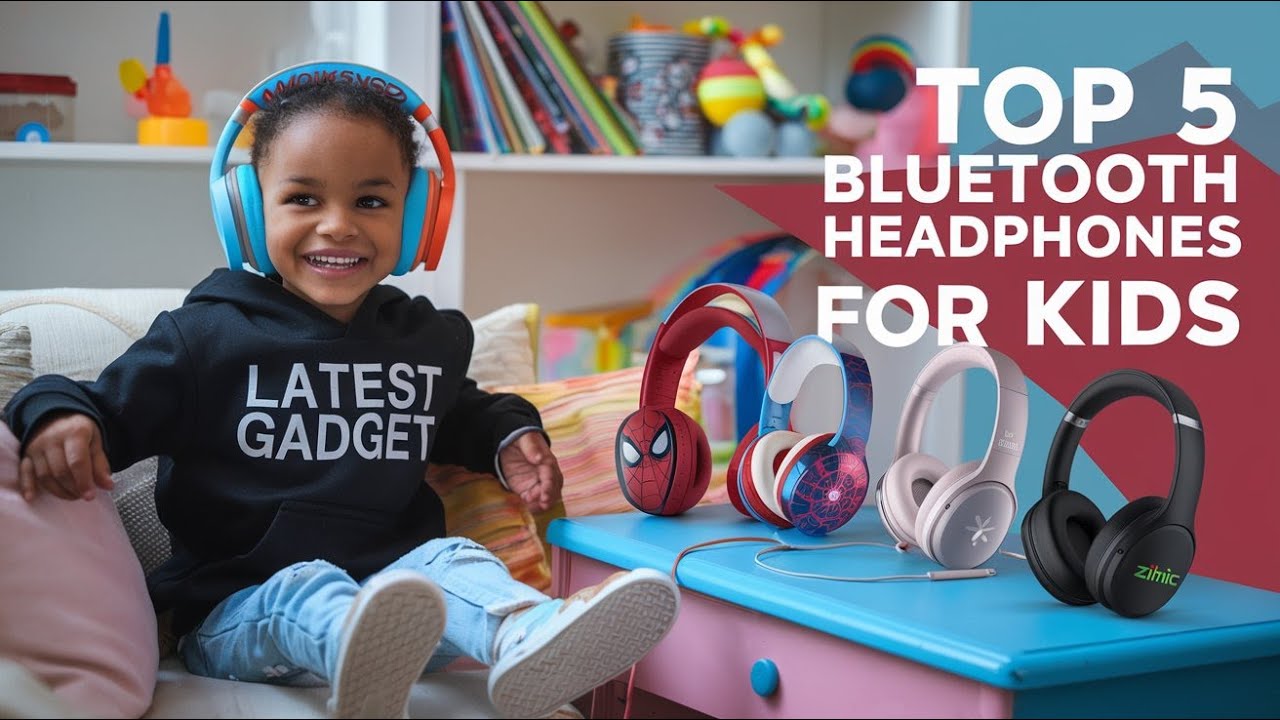 Exploring the Top 5 Bluetooth Headphones for Kids: A Parent-Friendly Guide