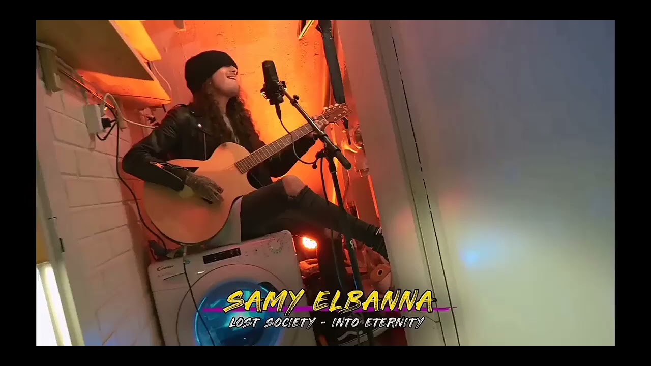 Samy Elbanna (Lost Society band) playing 