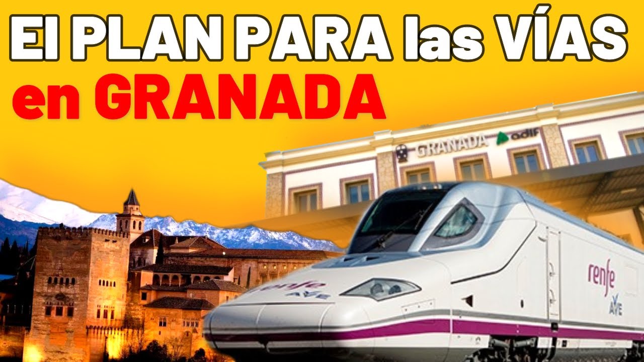 🚆 Así SERÍA el PROYECTO de INTEGRACIÓN FERROVIARIA en Granada 🚆Soterramiento / Tren a Motril