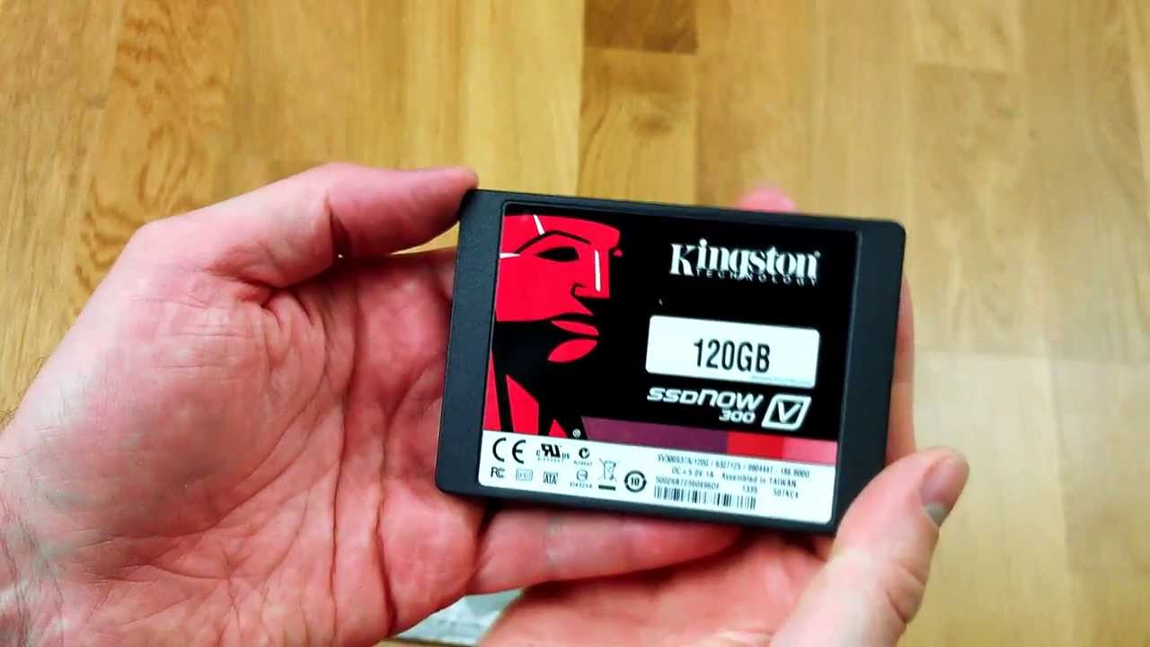 UNBOXING SSD Kingston Dysk SSDNow V300 120GB