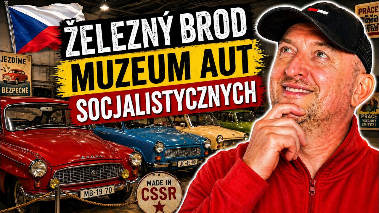 ŽELESNÝ BROD - CZECHY - MUZEUM SAMOCHODÓW SOCJALISTYCZNYCH - WARTO ZOBACZYĆ #shorts #shortsvideo