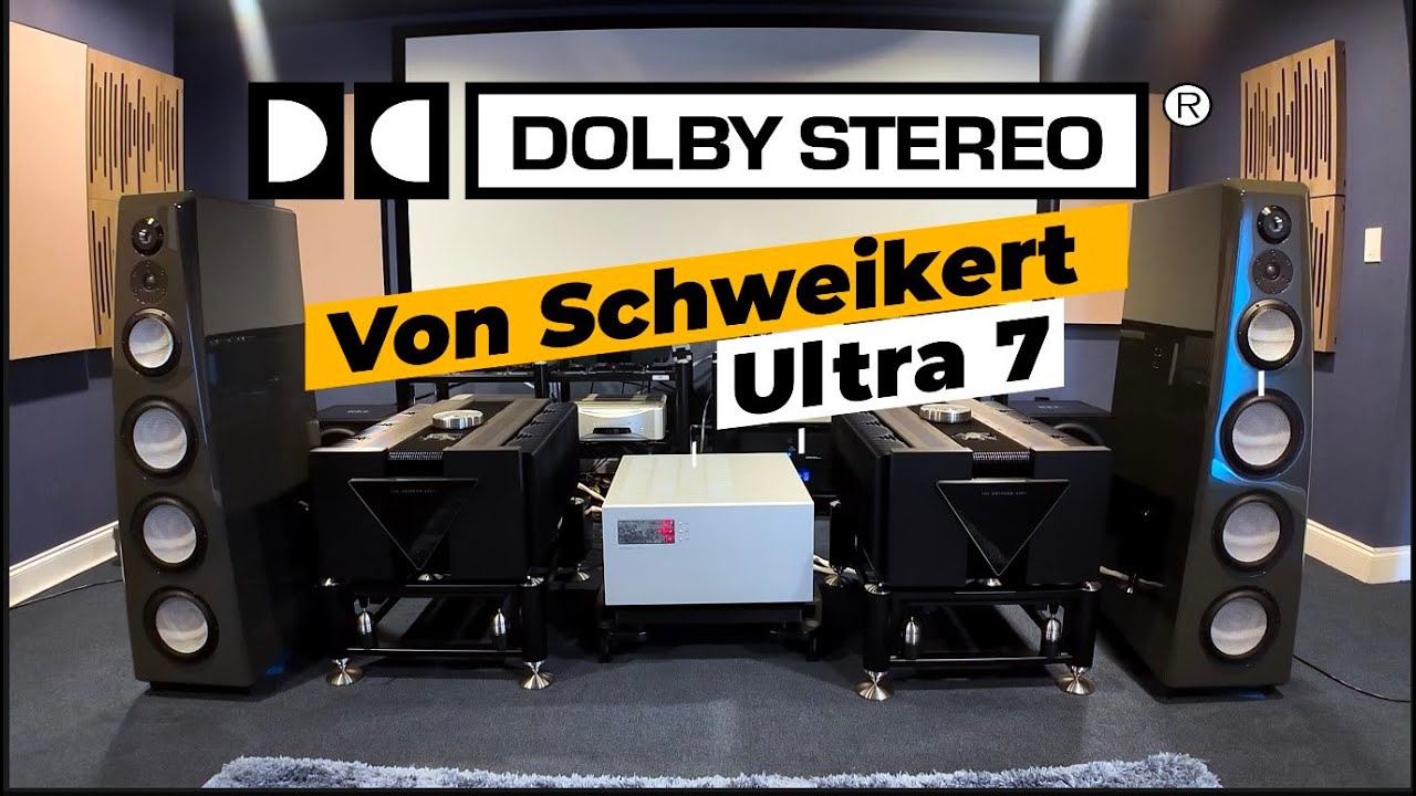 Von Schweikert Ultra 7 Loudspeakers & Soulution 727 Preamplifier & 701 Amplifier In Stereo Sound!