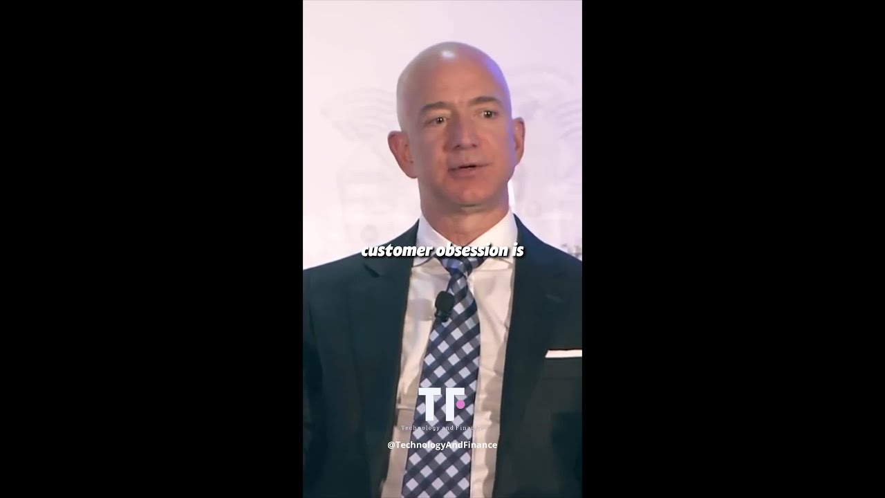 Jeff Bezos talks about customer obsession and inventing on their behalf