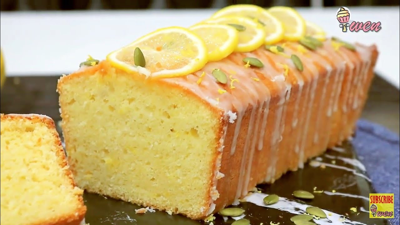 柠檬酸奶牛油蛋糕食谱|柠檬磅蛋糕|柠檬糖霜|湿润酸甜|Lemon Yogurt Butter Cake Recipe|Lemon Pound Cake|Lemon Glaze|Moist Tangy