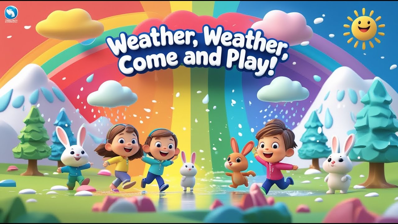 Weather Weather Come and Play | Fun Kids Learning Song About Weather @pandatown-4u