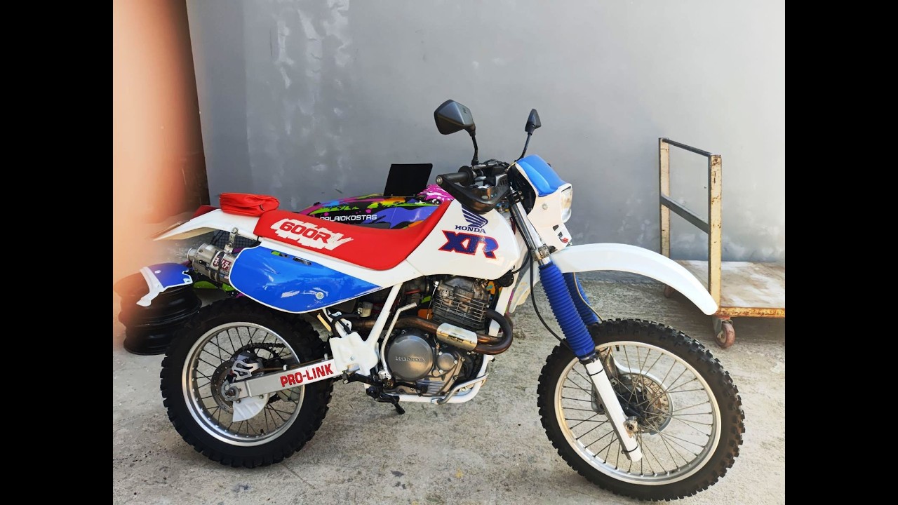 HONDA XR600R 1991 FULL RESTORATION