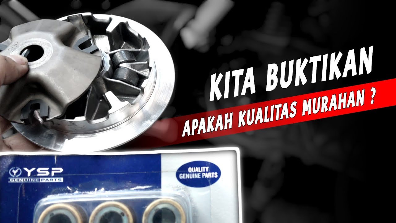 REVIEW kualitas roller YSP dan slide piece YSP pemakaian harian touring di pully custom