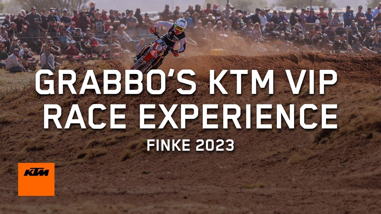 GRABBO&rsquo;S TRAIL AND TRACK LAUNCH THE KTM VIP RACE EXPERIENCE AT FINKE 2023 | KTM