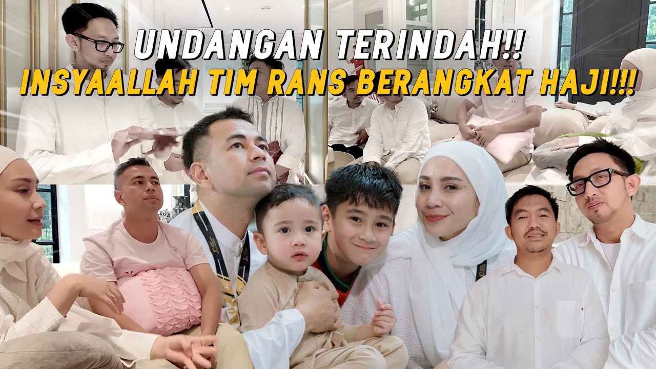 SETELAH GAGAL BERANGKAT!!!INSYAALLAH RAFFI NAGITA BOYONG KELUARGA & KARYAWAN RANS IBADAH HAJI…