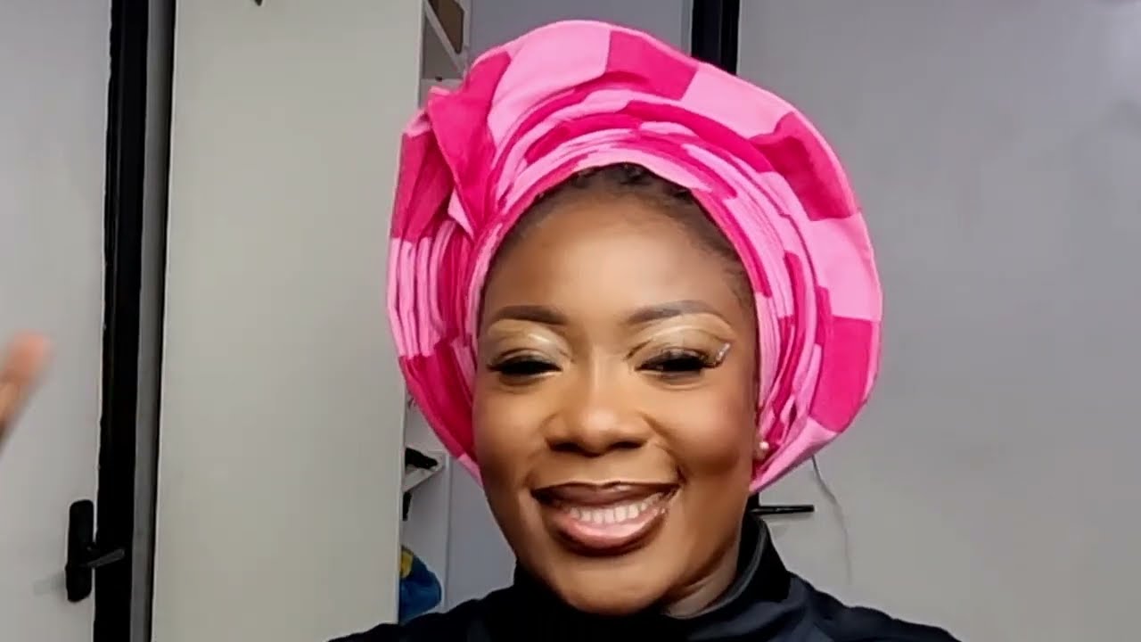ASO OKE GELE TUTORIAL // HOW TO TIE GELE ON YOURSELF