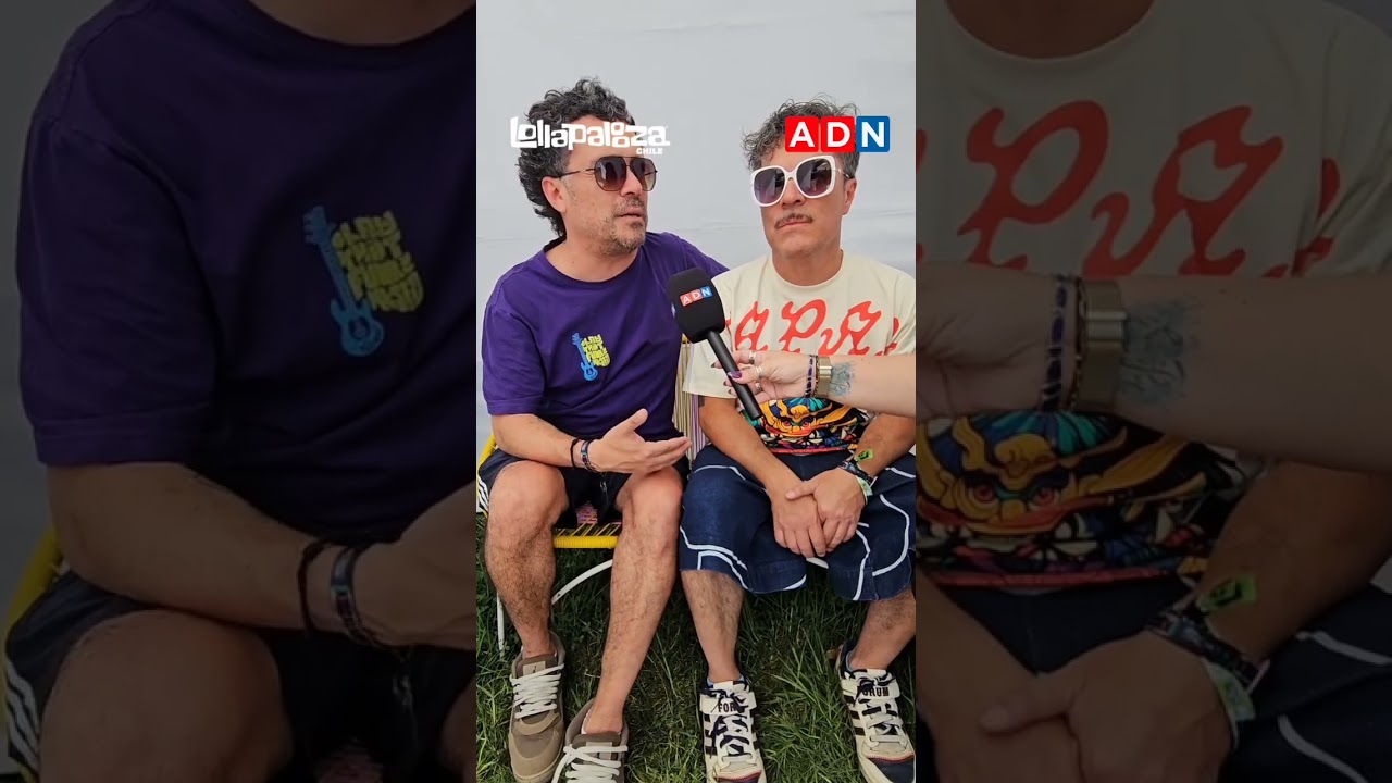 Hermanos Ilabaca, en conversación con ADN.cl, hablan sobre su música y su show en Lollapalooza