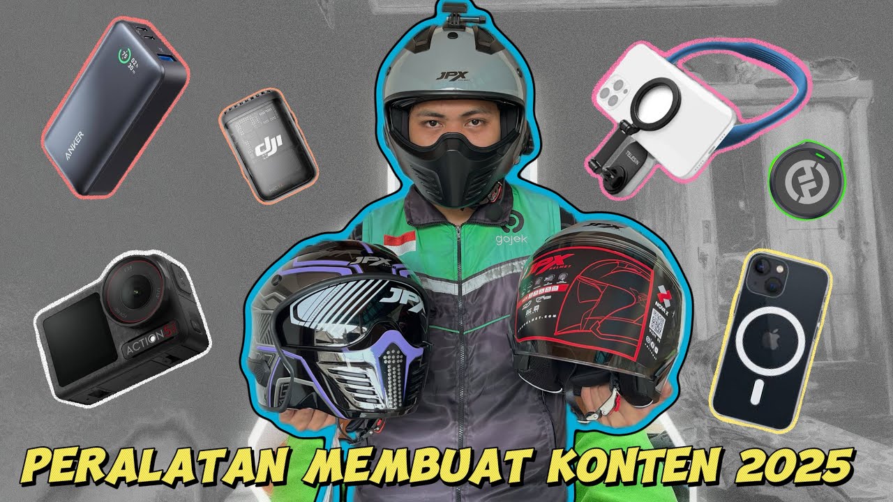 Peralatan/Alat Ngonten Bli Gojek BALI ‼️