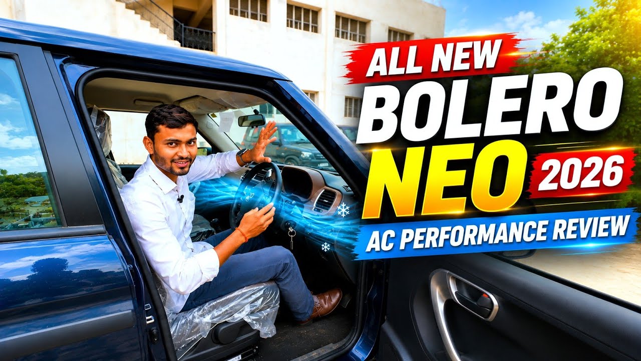 New Mahindra Bolero Neo N10 R 2026 | AC Performance Review in 3rd Row @RamCarWala 