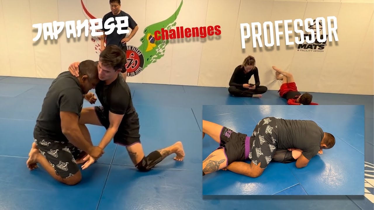 Japanese challenges Professor Fredson Paixao