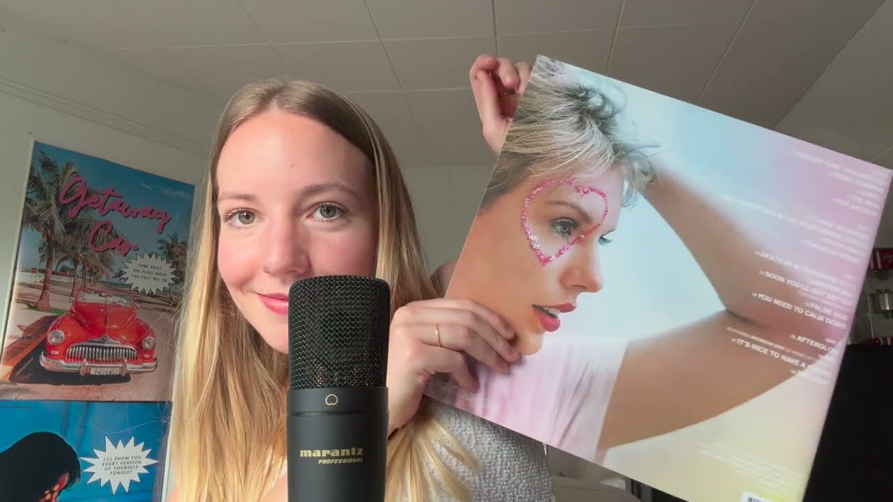 ASMR Taylor Swift related stuff (Eras tour, vinyls, books...)
