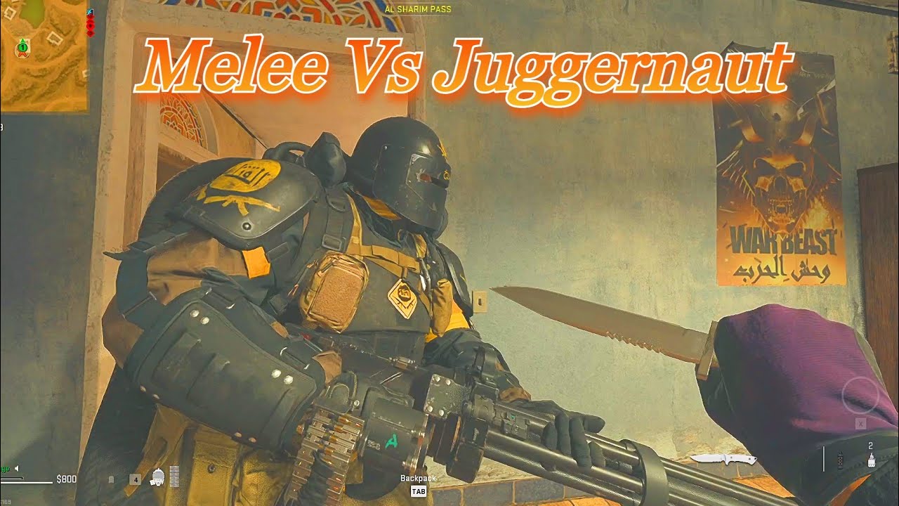 Can You Melee or Execute Juggernaut in DMZ? MW2 Warzone 2.0