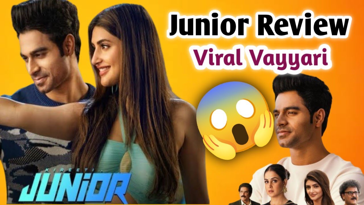 Junior Trailer Review And Reaction😱||Sreeleela ||Reviews by Sravani @Sravaniprakash_rao