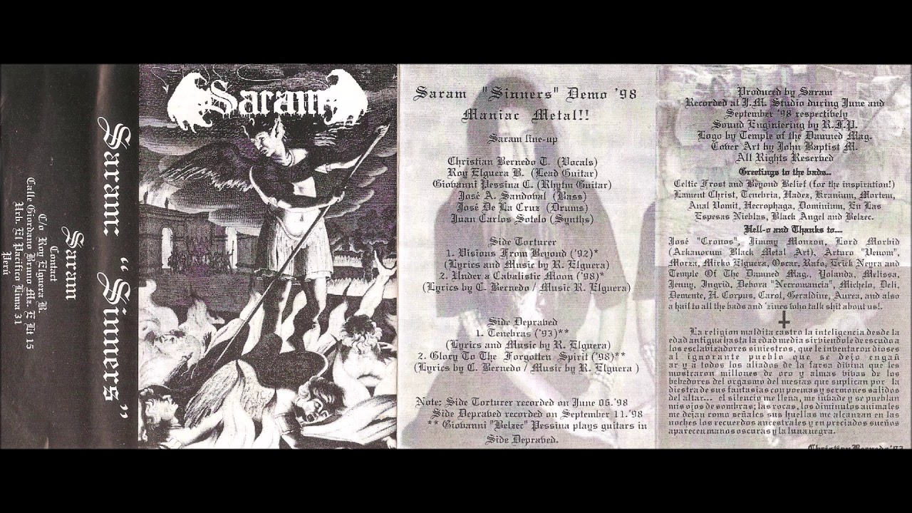 SARAM (Per&ugrave;) - Sinners 1998 [FULL DEMO]