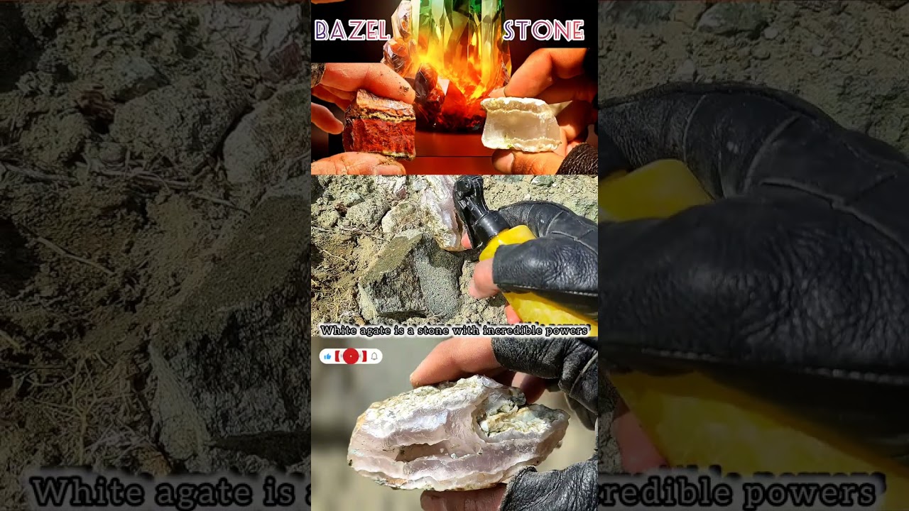 White agate is a stone with incredible powers