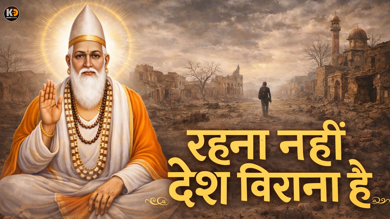 रहना नहीं देश विराना है | Nirgun Bhajan | Kabir Das Vani | संसार क्षणिक है