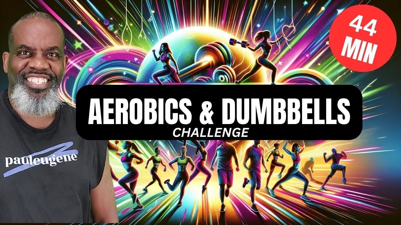 44-минутный комплекс упражнений Total Fitness Triple Play Challenge! Аэробика с низкой ударной на...