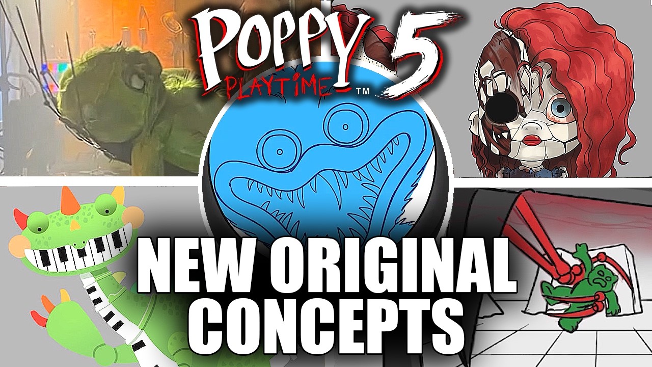 Poppy Playtime: Chapter 5 - All New Original Concepts (Showcase)