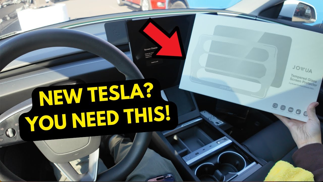 Here's Why I Only Install Matte Screen Protectors for Tesla
