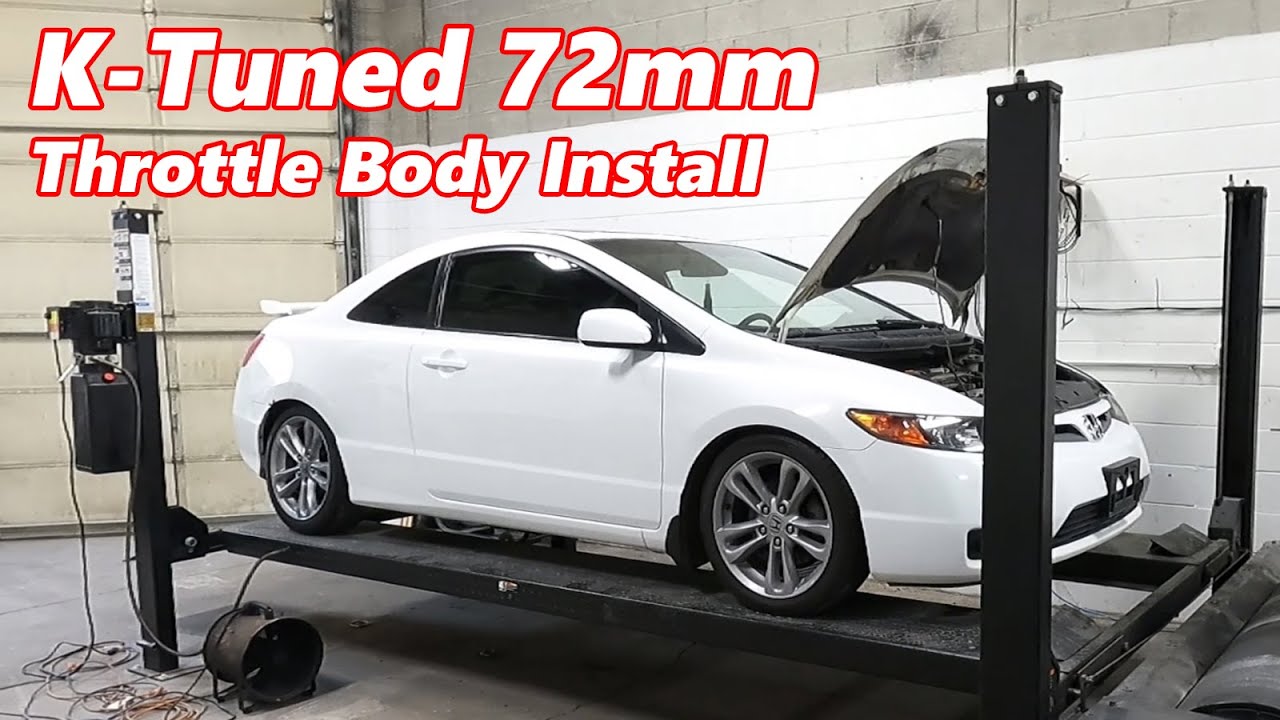 8th Gen / RSX updates and K-Tuned 72mm Throttle Body Install