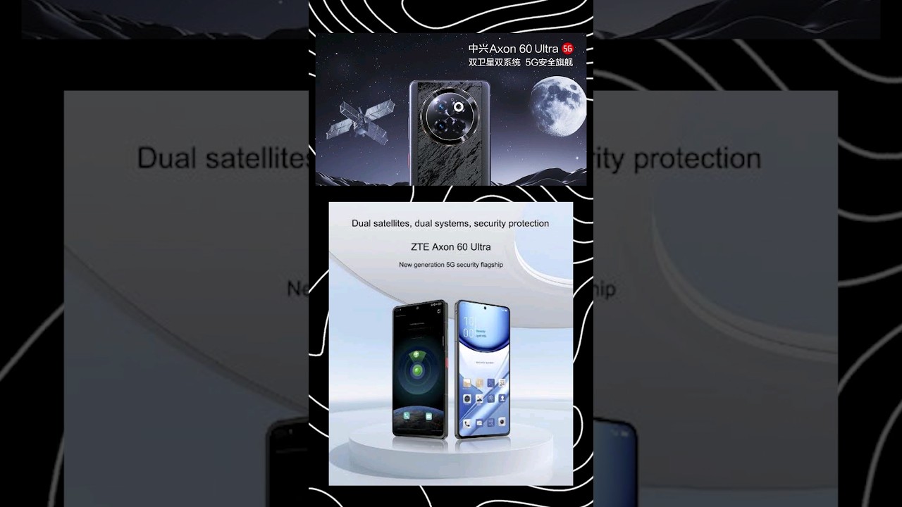 Call From Space😱! ZTE Axon 60 Ultra: Snapdragon 8 Gen 2🔥, Dual Satellite & More💥