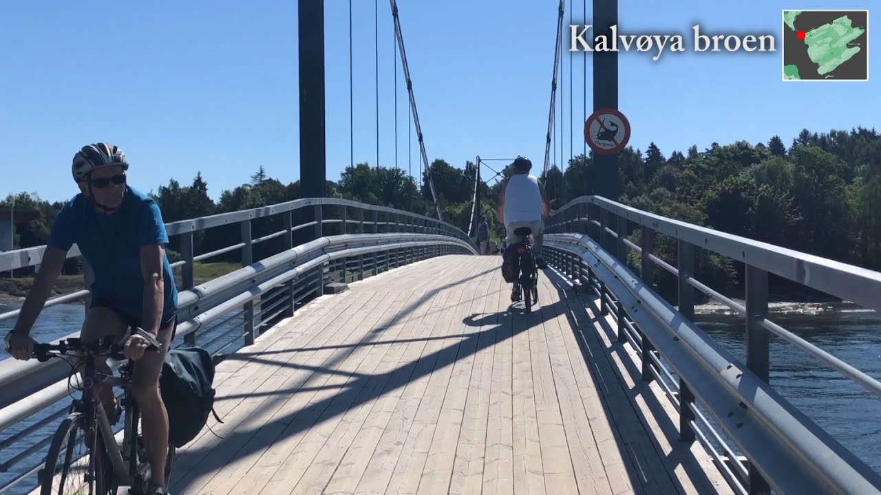 Kalvøya - Sandvika i Bærum. En rundtur på øya.