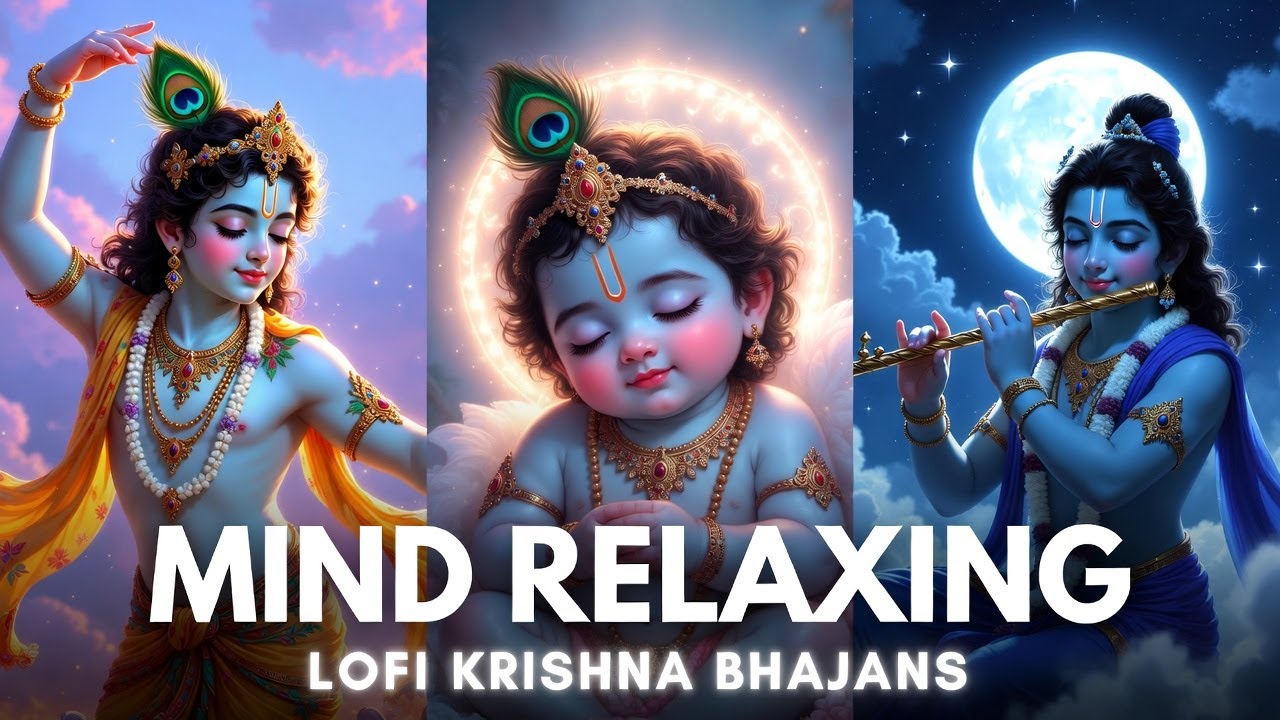 🌸🚩Radhe Krishna Bhajan | Hindi & West Bhajan for Mind Relaxing, Meditation, Sleep & Peace