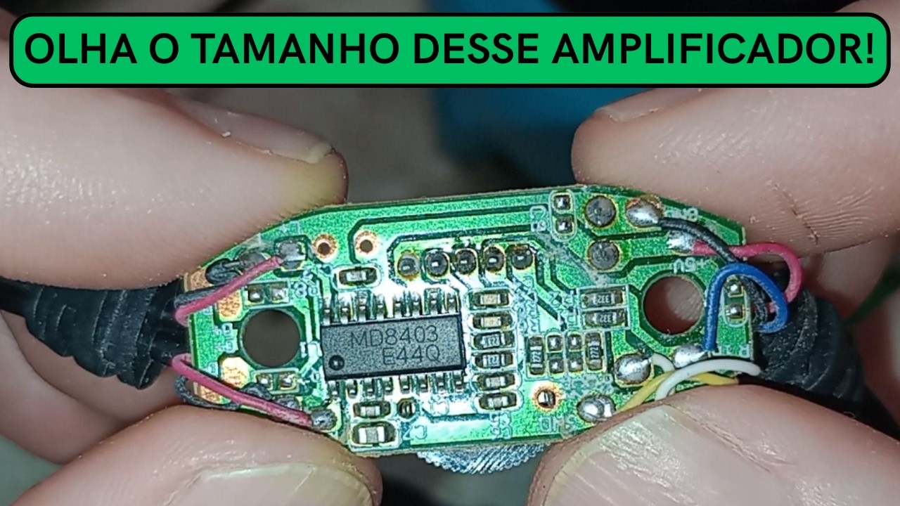 Conserto Fácil: Caixinha com PAM8403 (MD8403) + Teste e Análise do Som
