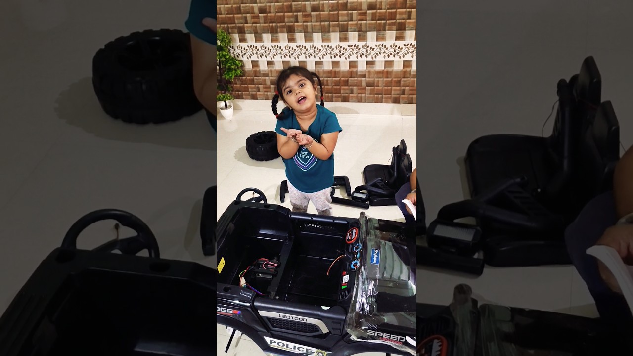 Baby's New Police Car Gift Goes Hilariously Wrong