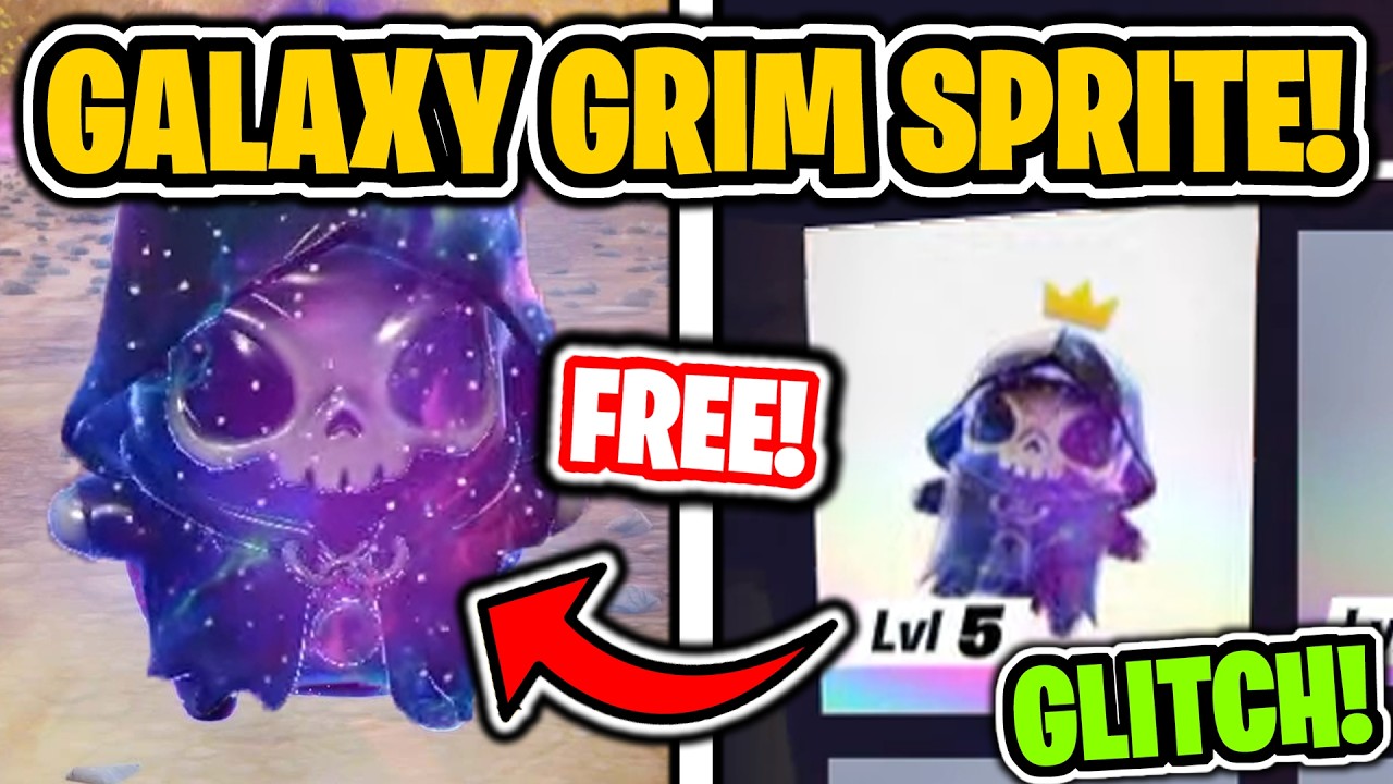КАК БЕСПЛАТНО ПОЛУЧИТЬ GALAXY GRIM SPRITE В FORTNITE! (ГЛИТЧ)