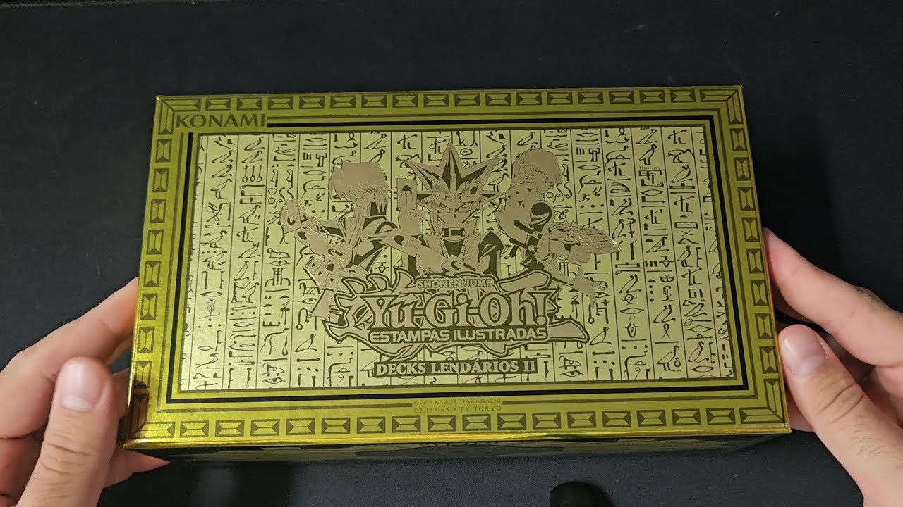 [UNBOXING] Yu-Gi-Oh, decks lendários II (Yugi, Kaiba e Joe) - participação do Alex