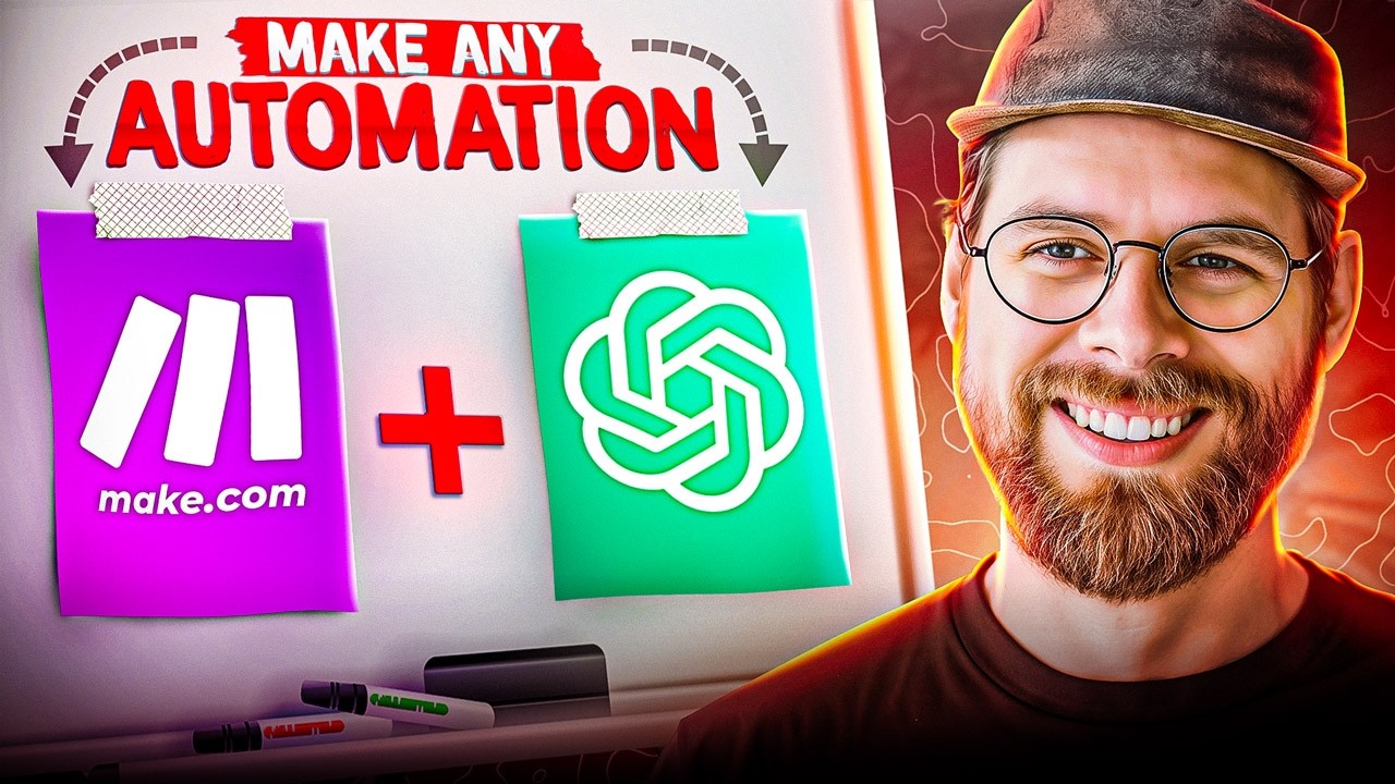 Как создать любую автоматизацию ИИ с помощью Make.com и ChatGPT