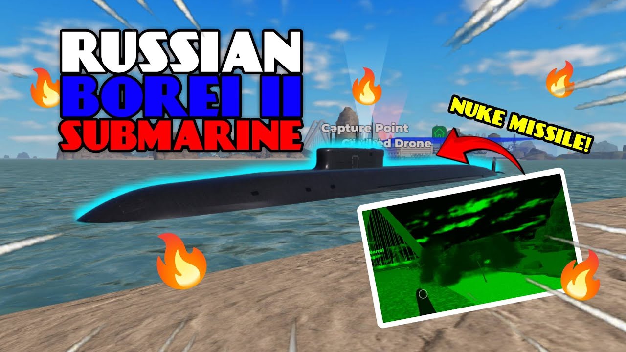 New Submarine has massive missiles!!!💥💥 || Roblox War Tycoon
