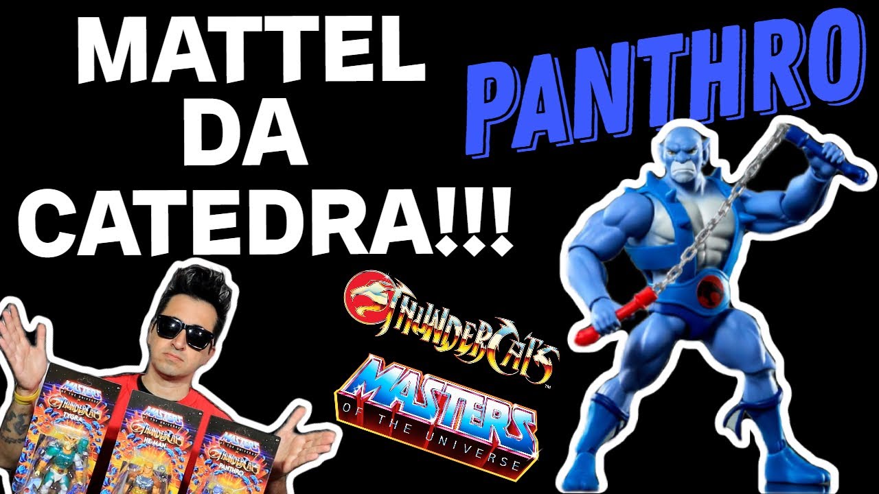 Panthro "Tremendo" Motu x Thundercats Mattel da cátedra !!! wave 2